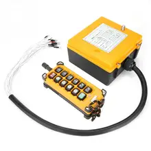 Crane Hoist Control System Chain Hoist Push Button Switch Lifting Remote Controller Lifting Crane Accessories 12 Buttons