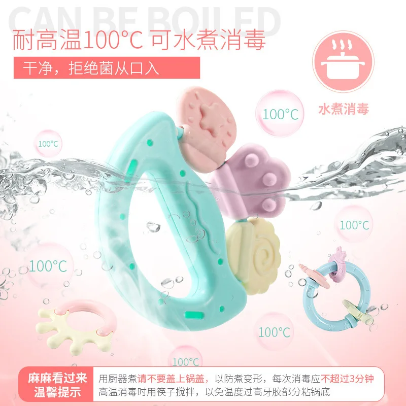 Online Dapat Rebus Bell Mainan 0 1 Tahun Bayi Menangkap Tangan Mengambil Bayi Dapat Gelatin Lunak 3 6  12 Individu Bulan 8 Alpinia Oxyphylla