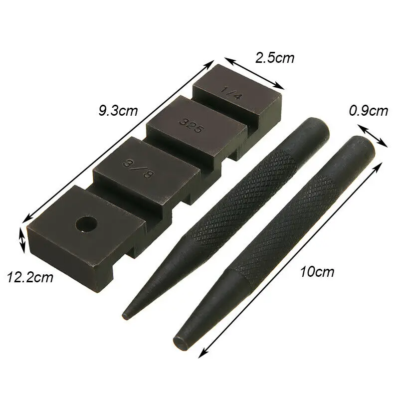 

3pcs Punch Breaker & Joiner Tools for Chainsaw Bar Chain Link Revit Punch Kit