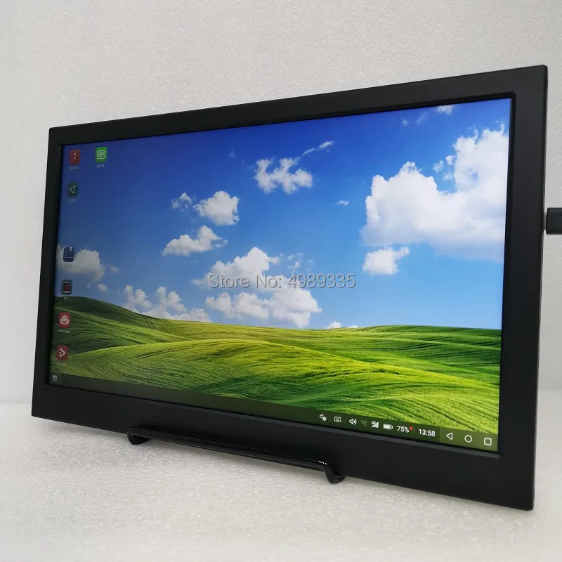  15.6-inch portable display HDMI PS4 Xbox360 Raspberry Pi Micro usb5V power solution aluminum alloy 