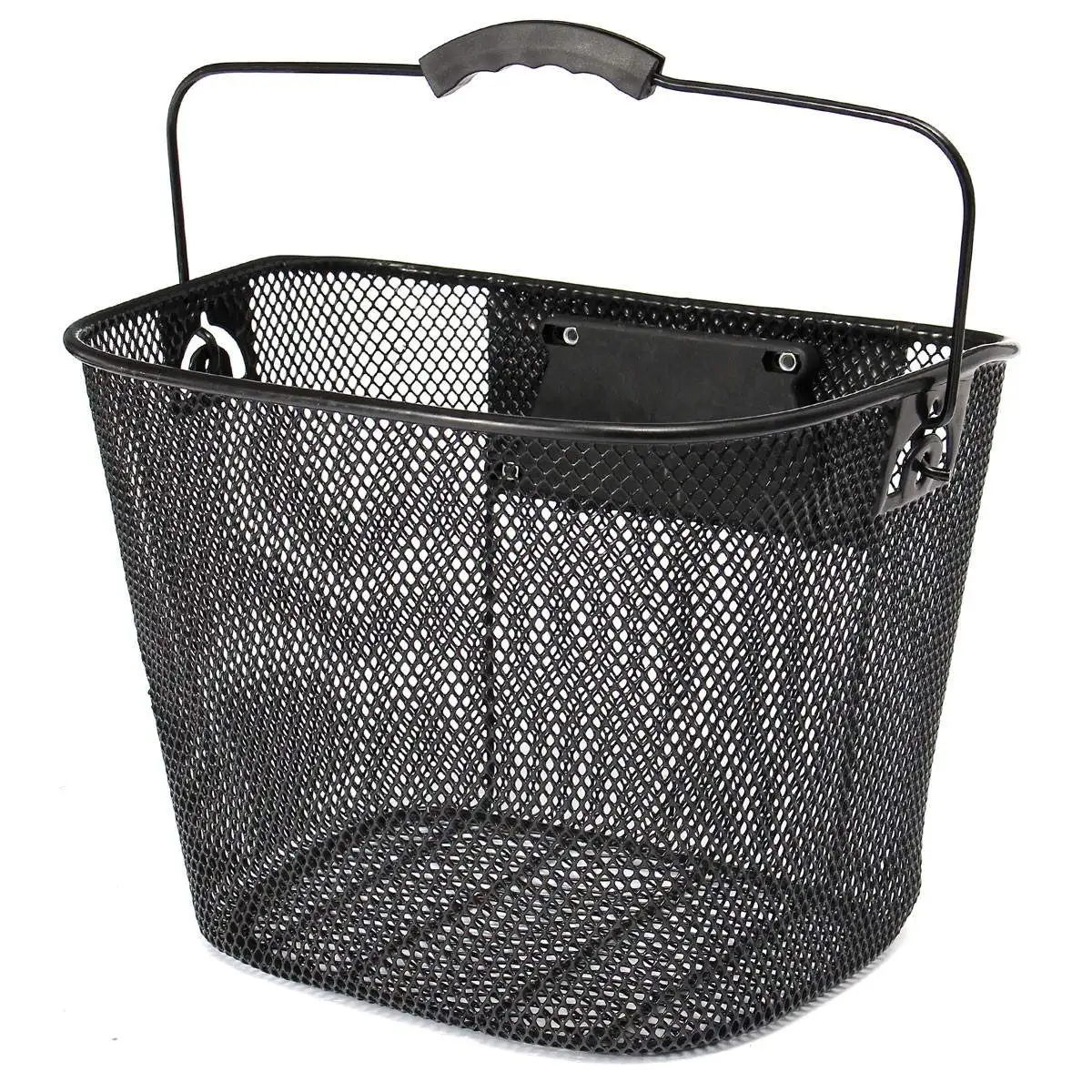 

Metal Mesh Basket for MTB Bike Cycling Bicycle Front Foldable Basket Riding Rear Pannier Quick Release Shopping Handle
