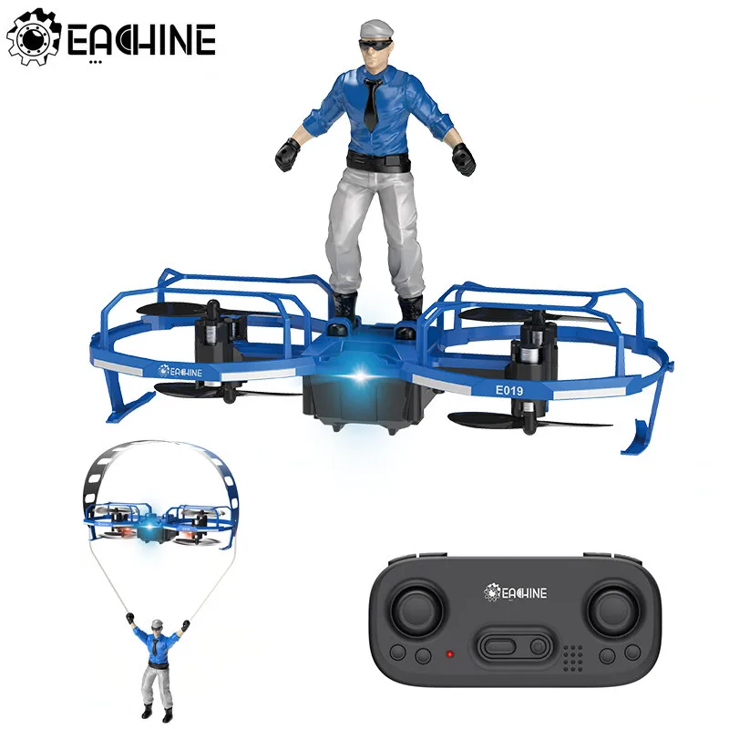 Eachine E019 2 осевой Радиоуправляемый трюковый параплана режим полета удержания