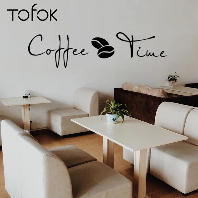 Best Offers Tofok Coffee Tome Wall Stickers Dining Room Kitchen Restaurant Decoration Wall Decals New Design Nordic Style Home Decoration Best Offers Tofok Coffee Tome Wall Stickers Dining Room Kitchen Restaurant Decoration Wall Decals New Design Nordic Style Home Decoration