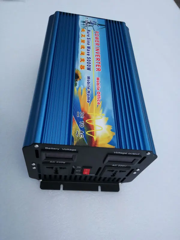 

Full power 5000W Pure Sine Wave DC TO AC power inverter