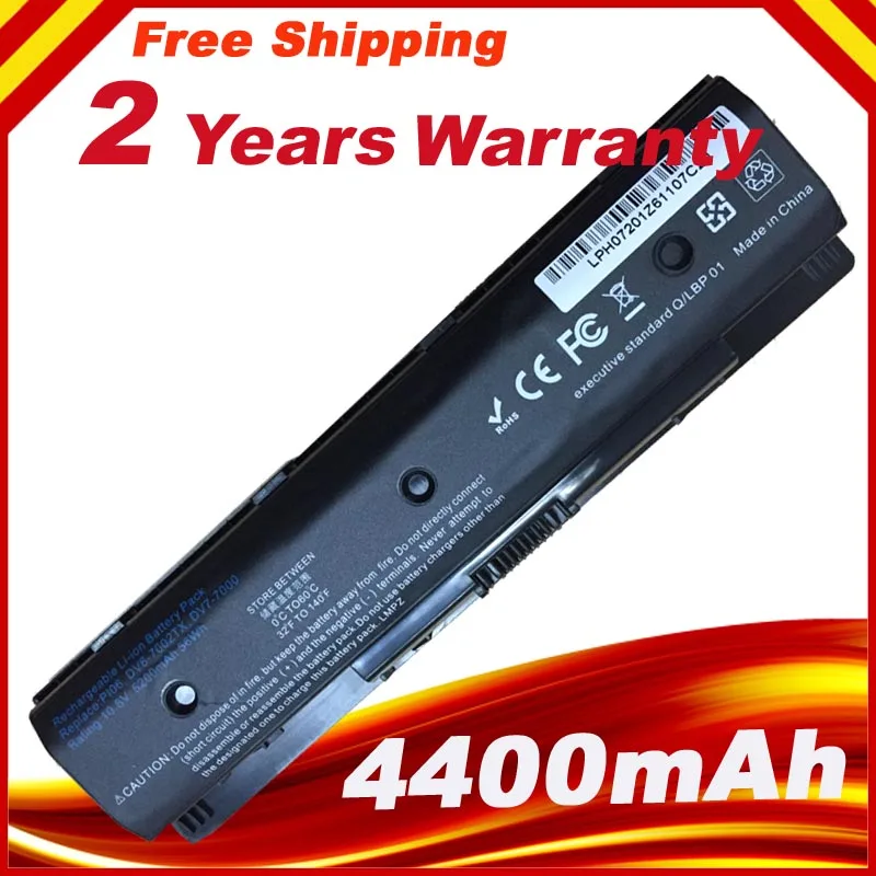 Черный 6 ячеек HSTNN-UB4N 710416-001 новые Аккумуляторы для ноутбуков HP Pavilion14 Pavilion 15