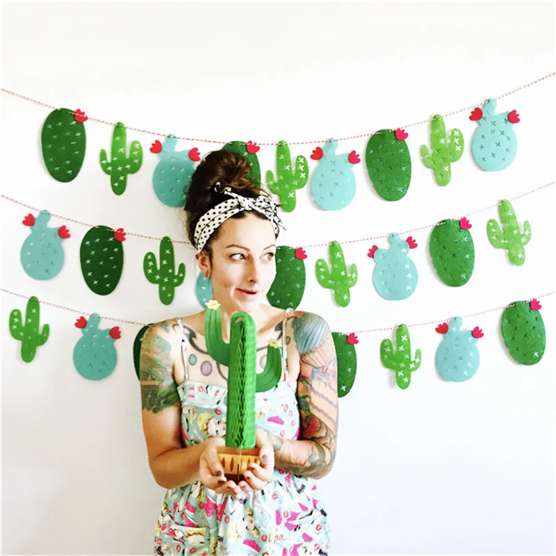 

Cactus Flamingo Balloons Wedding Decoration Pineapple Paper Plates Summer Balloon Banner Bachelorette Party Birthday Supplies