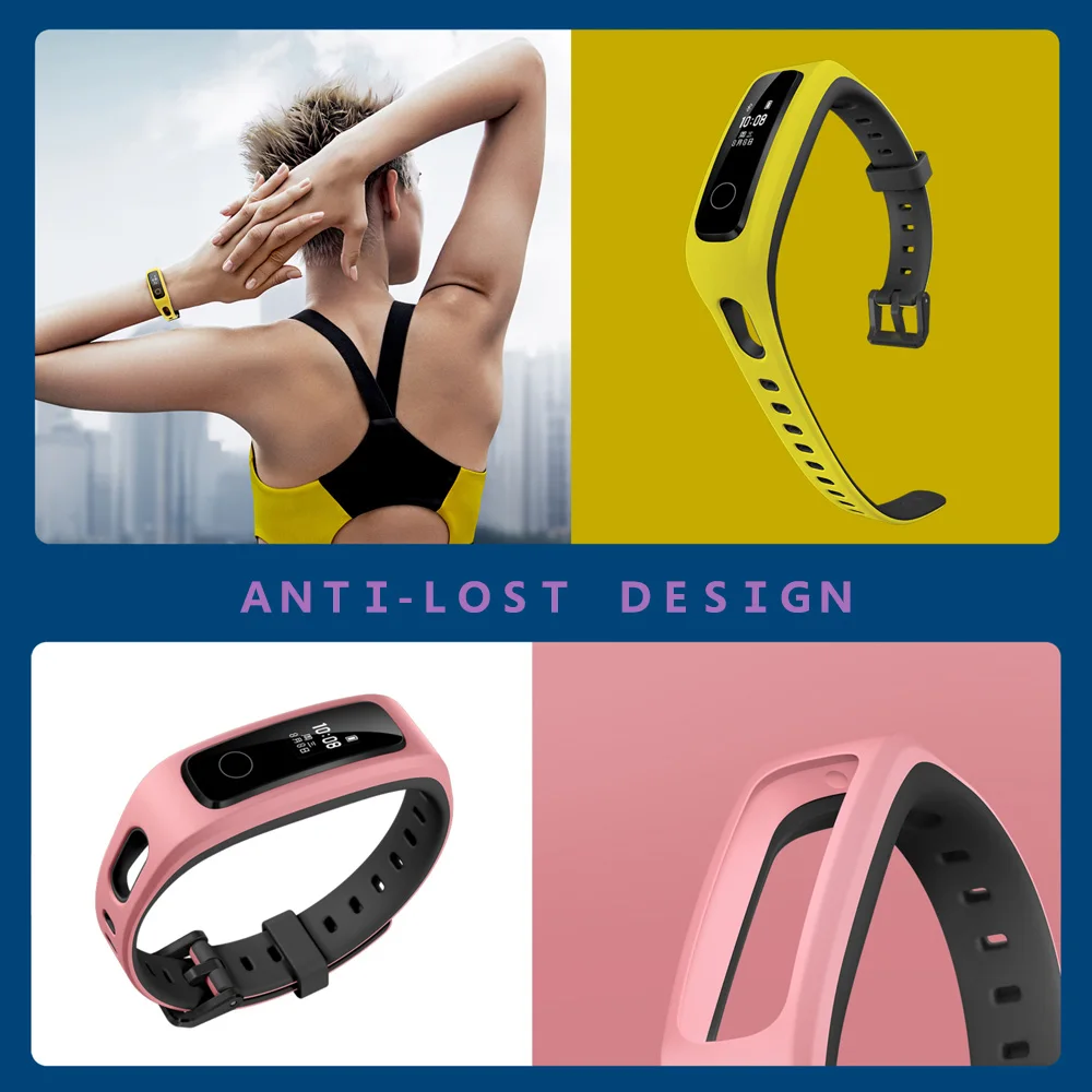 Спортивный смарт браслет Huawei Honor Band 4 профессиональный водонепроницаемый фитнес