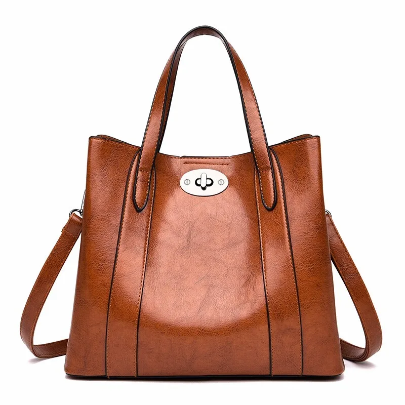 2018 Women Leather Handbags High Quality Sac A Main Tote Bags For Girls