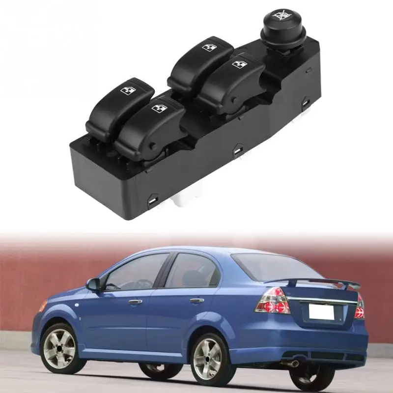 

Left Hand Driver Side Power Master Window Switch for Chevrolet Aveo Pontiac 202005158 Car Accessories