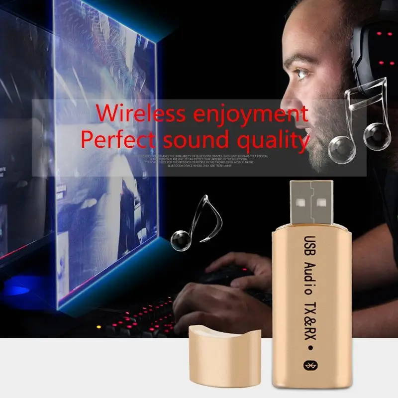 2018 Новый 2 в 1 USB Bluetooth приемник передатчик YPF04|Беспроводные адаптеры| |