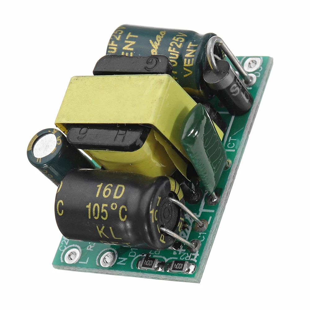 

NEW DC 12V 250mA And 5V 100mA Dual Output Switching Power Supply Module 431 Regulator With Temperature Short Circuit Protection