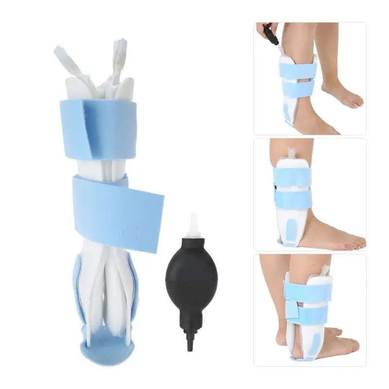 

Adjustable Ankle Support Air Brace Inflatable Splint Sprain Stabilizer Guard Strap Foot Orthosis Stabilizer Ankle Brace Support
