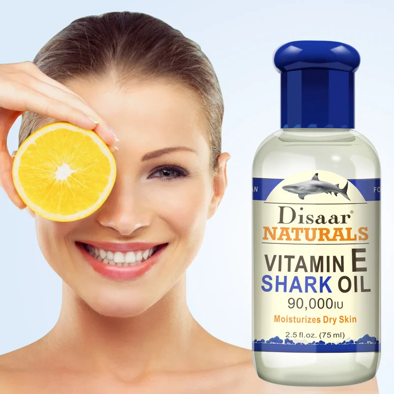 Масло Акулья Акула Disaar Naturals витамин Е увлажняет сухую отбеливающую кожу против