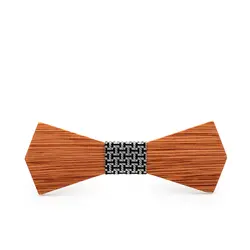 2019 Новое поступление ручной работы модные деревянный лук галстуки для мужчин Нарядные Костюмы для свадьбы Деревянный Бабочка-бабочка
