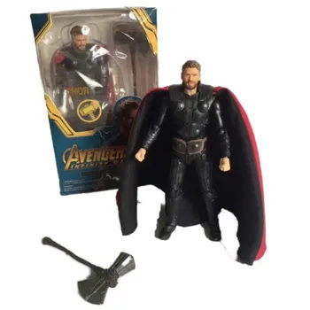 

SHF Marvel Legends New 2019 Fll-1 15cm Pvc Avengers 4 endgame Thor Model Action Figures Movie Doll Collectible Toys Gift Figma