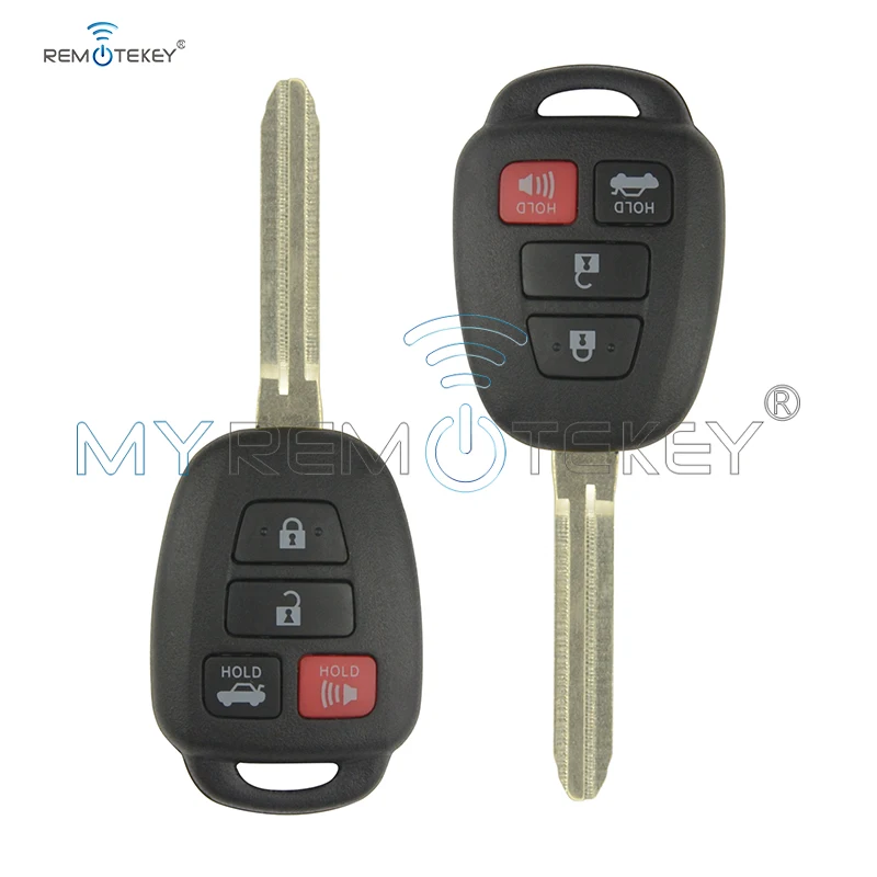 Remtekey 2 шт. GQ4 52 T 314. 4 МГц кнопки для Toyota Rav4 Highlander Замена дистанционного Fob Transmitterno чип