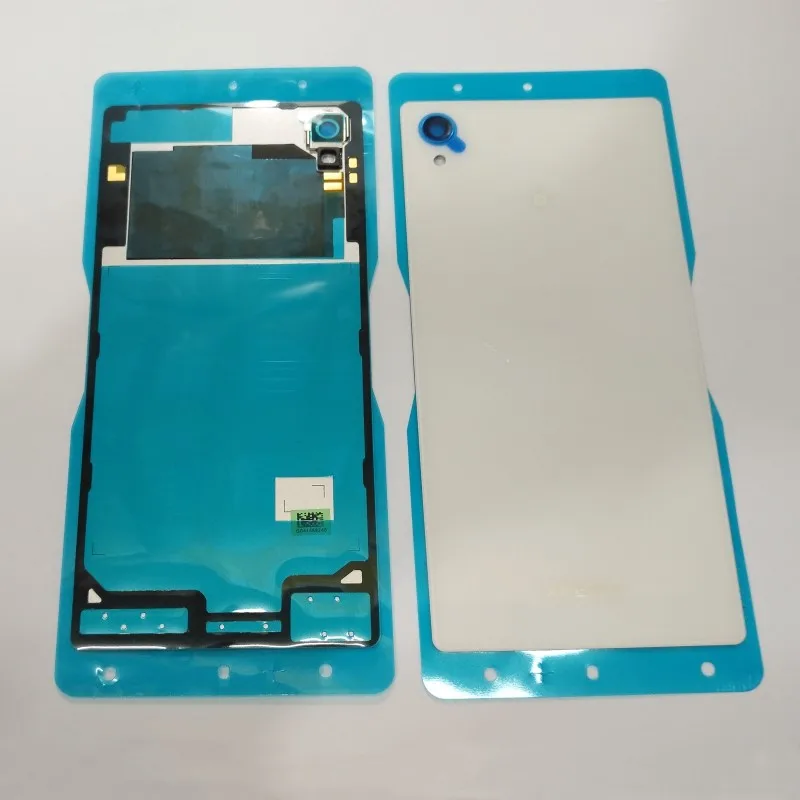 

Original For Sony Xperia M4 Aqua E2303 E2333 Back Battery Cover Rear Door back case Housing Case Battery Cover For M4 Case