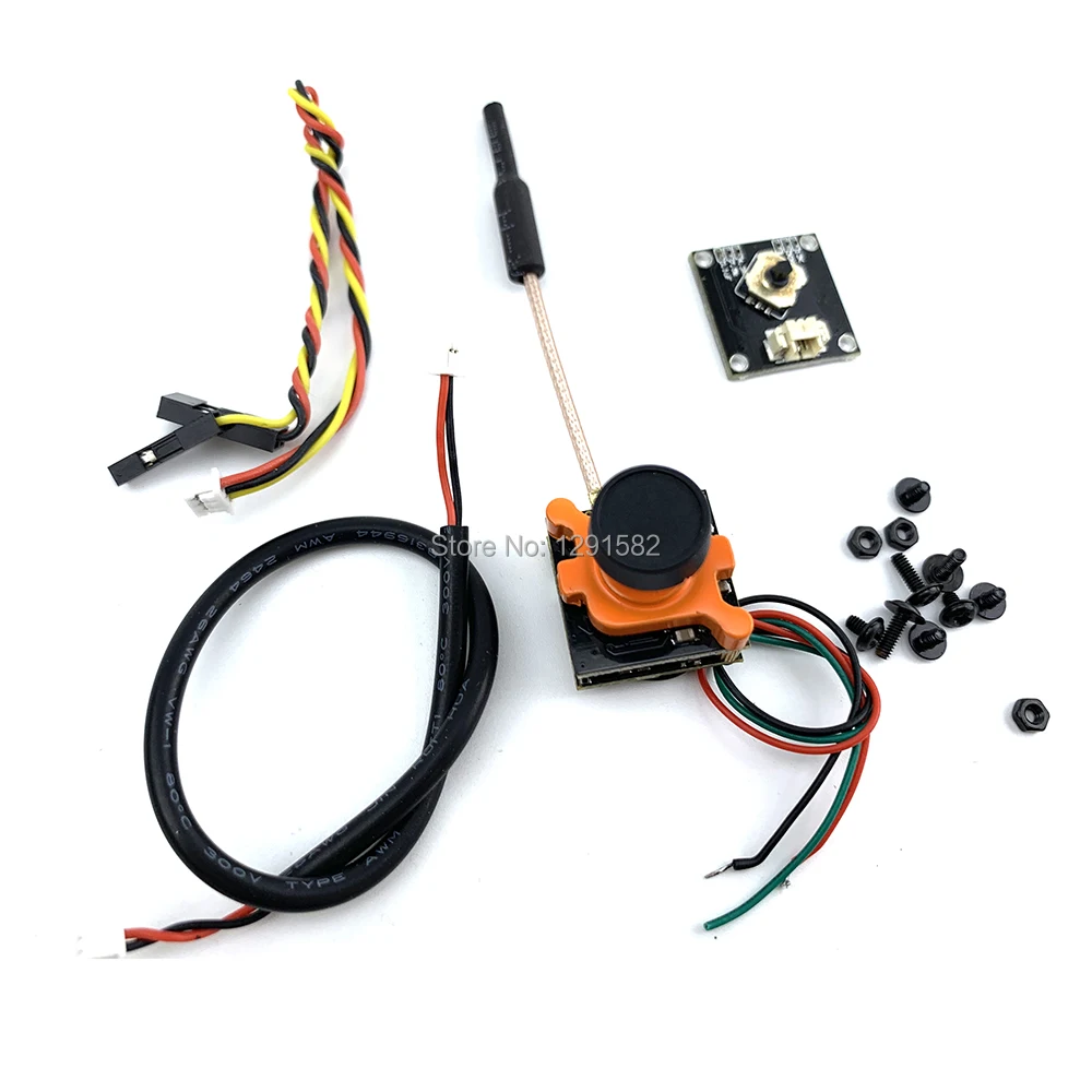 

MINI 800TVL all-in-one FPV CCD camera NTSC / PAL Switchable 2.1mm / 2.3mm Lens with OSD 25mw/100mw/200mw Transmitter 48CH for RC