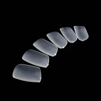 

Soft Fake Nails 288pcs Ultra Thin Nail Full Cover Phototherapy Nail Patch Full Transparent Matte False Nail Stickers