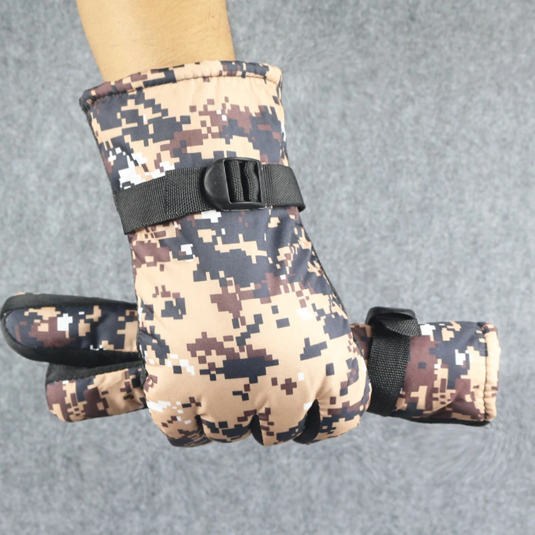 Зимние теплые перчатки для защиты рук камуфляжные наручные варежки для мужчин s женские Тактические Военные перчатки мужские камуфляжные спортивные перчатки