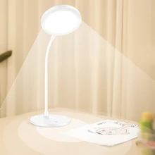 T403 затемняющий светодиодный настольный светильник, защитный для глаз, Настольный светильник для спальни, прикроватный светильник для чтения, для детей, студентов, освещение