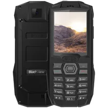 Blackview BV1000 2G Feature Mobile Phone 2.4 Inch IP68 Waterproof MT6261 260MHz 32MB ROM 0.3MP Rear Camera 3000mAh GSM Cellphone