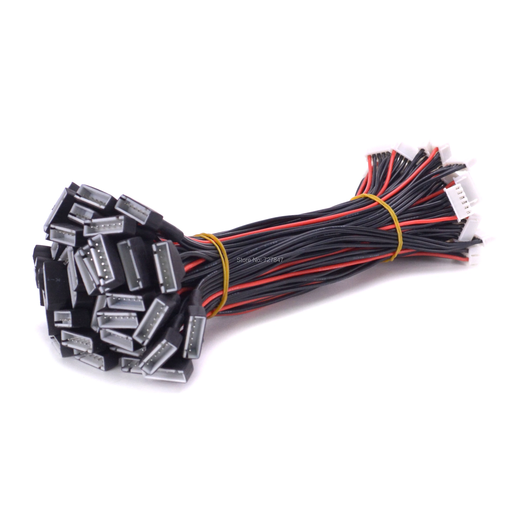 5 шт./лот JST XH 20 см 22AWG 2S 3S 4S 6S Lipo удлинитель провода зарядный кабель свинцовый шнур