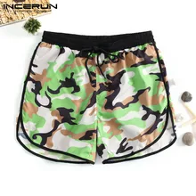 Гавайские мужские шорты быстросохнущие пляжные летние шорты мужские цветочные камуфляжные с низкой эластичной талией свободные джоггеры тренировочные брюки Hombre