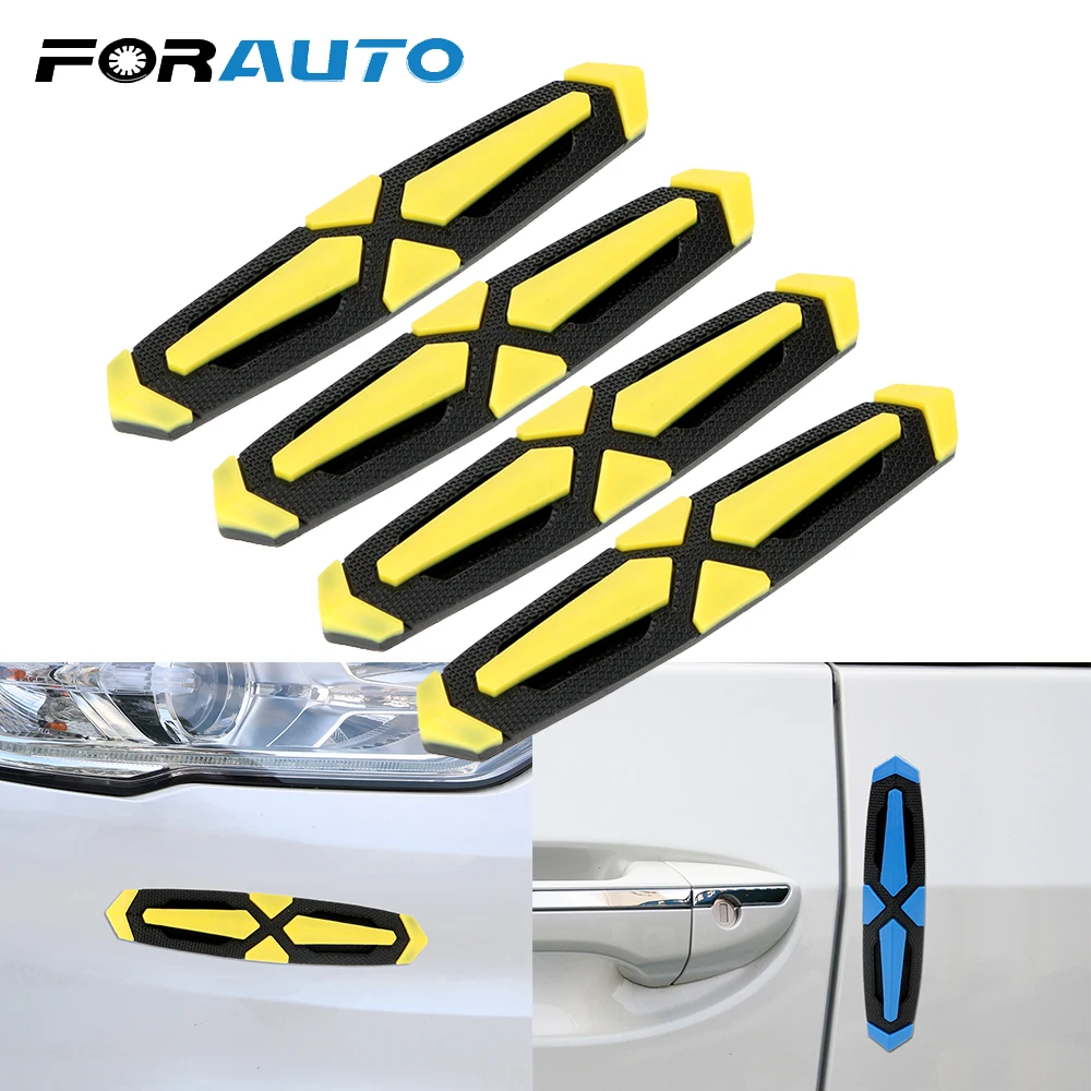 

4 Pcs/pack Car Anti-Collision Strip Anti-Scratch Protection Tape Car Door Guard Protector Door Edge Trim Guard Styling Moulding