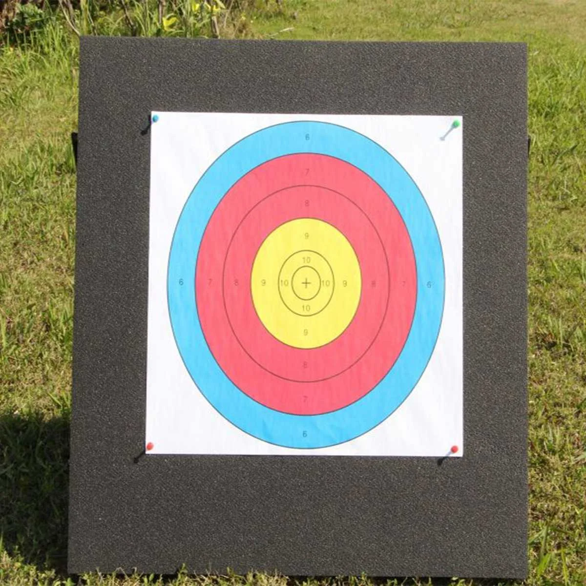 

60X60X5cm Archery Target EVA Foam Board Self Healing Compound Recurve With Stand Shooting Hunting Sport Bow Arrow Accessories