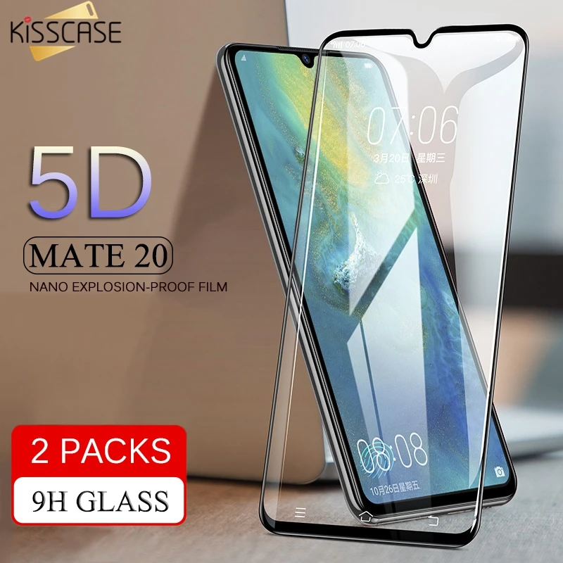 KISSCASE 5D закаленное стекло для Huawei Mate 10 20 P10 Lite Pro HD защита экрана Honor 8X 9 P Smart Y9 |