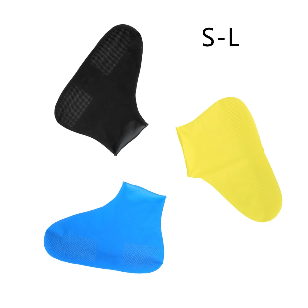 

Useful Summer Antiskid Waterproof Raincoat Set Rain Coat Shoe Boots Cover Water Playing Shoes Latex and Rain Proof Shoe Cover