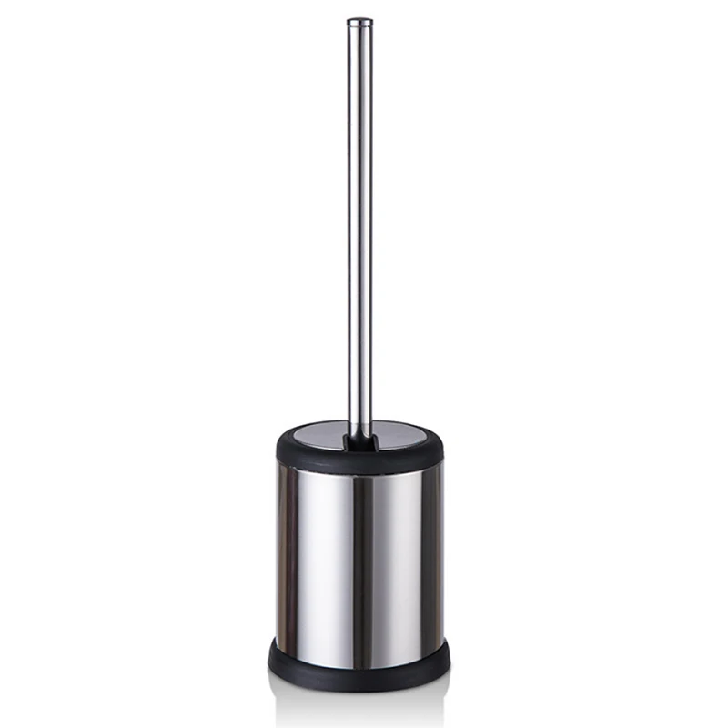 

Stainless Steel Toilet Brush And Holder, Brush length 30cm diameter 18cm