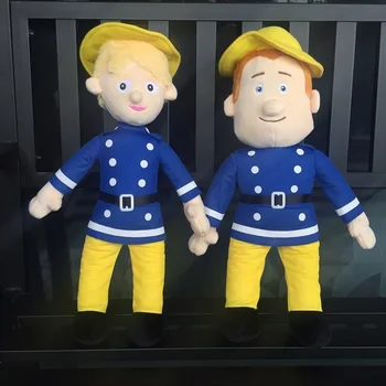 

40cm Anime plush cute Fireman Sam 17 Inch Plush Dolls Cartoon Stuffed Toys Birthday Gifts For Children baby dolls kid plush toys