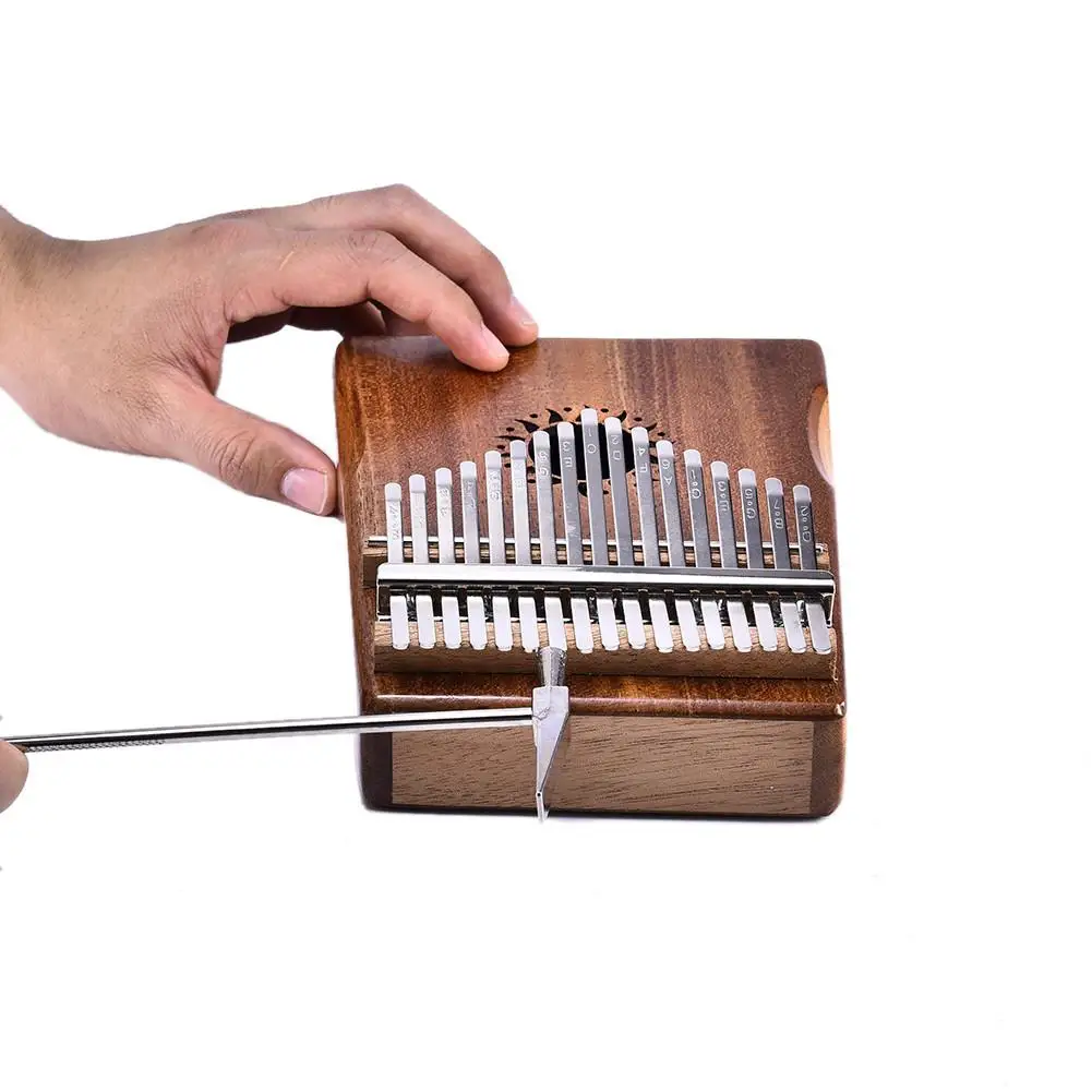 Клавиатура Kalimba Mounchain для детей и взрослых с 17 клавишами жесткая музыкальная