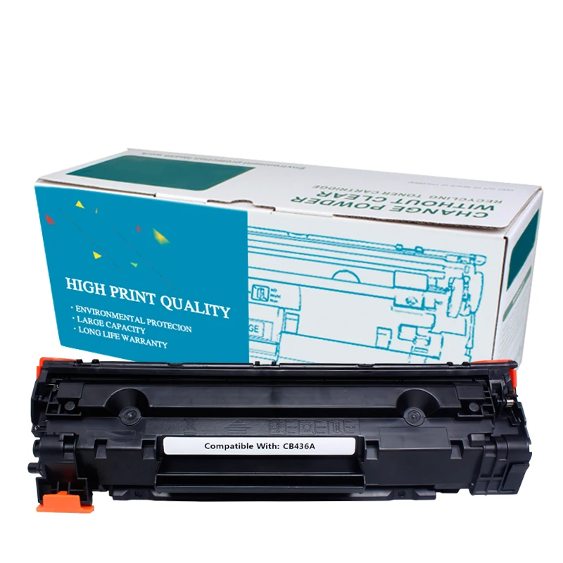 

1PCS CB436A CE285A 35A 36A 85A Compatible Toner For HP P1002,P1003,P1004,P1005, P1006,P1009,M1522,P1505