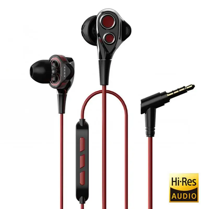 

Portable Silicone Soft Earphones HIFI Noise Isolating Stereo HIFI Earbuds In-ear Durability Devices With Mic Hands-free Calling