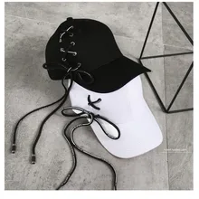 Модные буквы шнурки крест бинт бейсболка шляпка хараджуку Мода Осень Хип-хоп Snapback мужские женские шапки уличная Кепка s