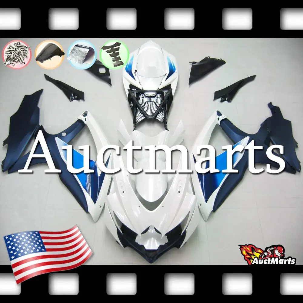 Для Suzuki GSXR GSX-R 600 750 K8 08 09 10 2008 2009 2010 комплект обтекателей (P/N:2j48) | Автомобили и