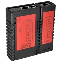 Пластиковый кабель Ethernet тестовый er Rj45 Rj11 Rj12 Cat5E Cat6 сетевой кабель тестовый er сетевой тестовый инструмент проверка для сетевого кабеля Utp/Stp
