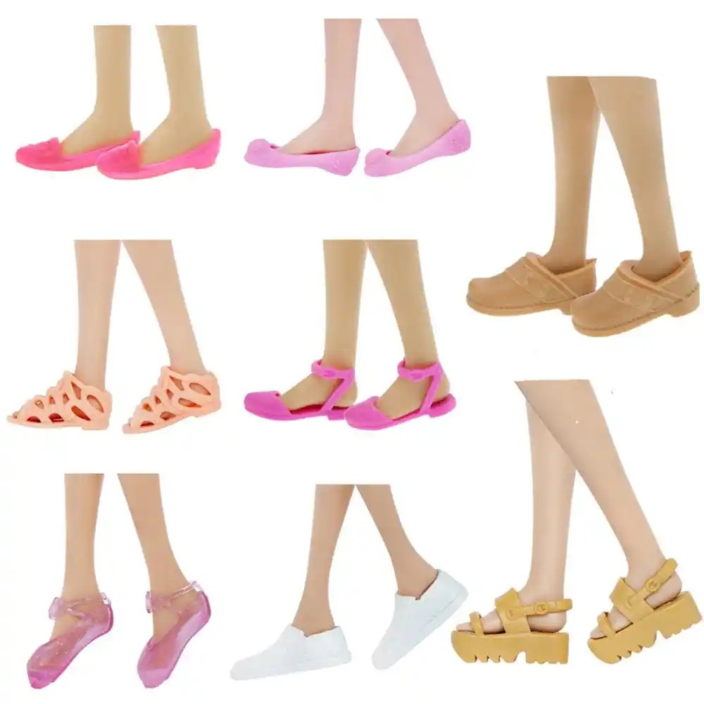 flat barbie shoes