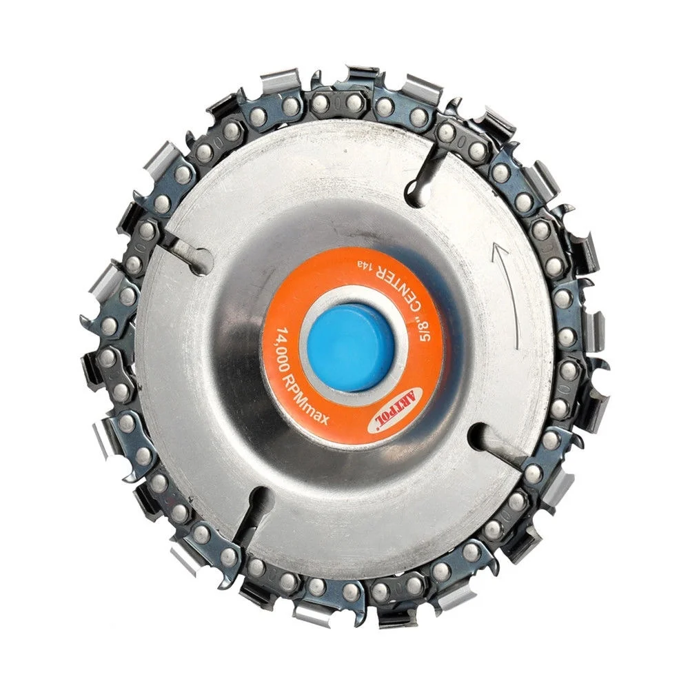 

22 Tooth 4 inch Cut Grinder Disc and Chain For 4.5 inches Angle Grinder Arbor