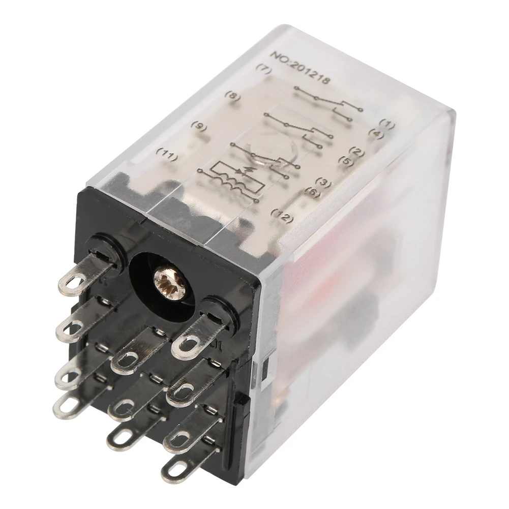 

5A AC220V 11 Pin Mini Power Intermediate Relay Electromagnetic Relay