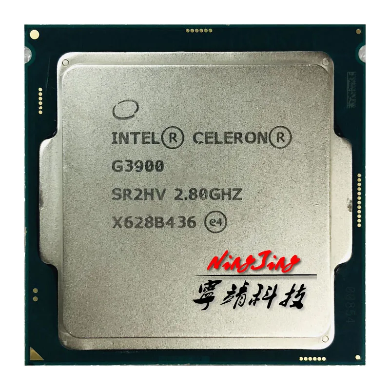 Двухъядерный двухъядерный процессор Intel Celeron G3900 2 8 GHz 51W CPU Процессор LGA