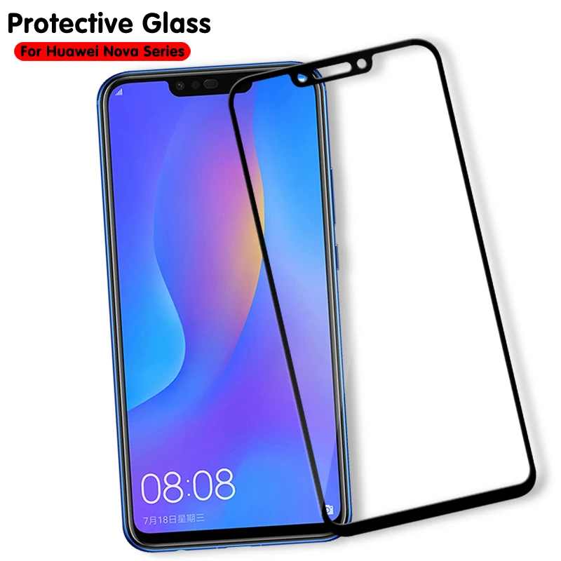 

nova3 Protective Glass For Huawei Nova 3e 4 3i 3 2i 2s 2 plus Screen Protector Nova3e Nova3i Tempered Glass on hauwei nova4 Film