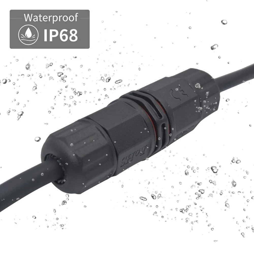 1 шт. Водонепроницаемый соединитель Т Тип 3 Pin IP68 250V 20a электрическая кабельная