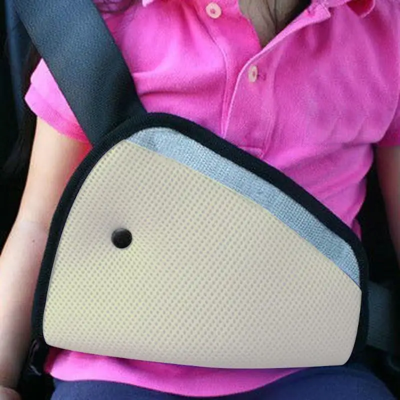 Безопасный треугольный детский автомобильный регулятор ремня безопасности, устройство для автоматической безопасности, наплечный ремень, чехол для детской шеи, защитный позиционер