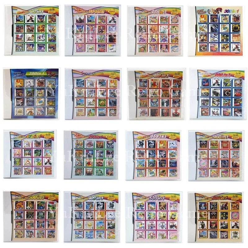 

Super All in 1 Video Game Compilation Cartridge Card for DS/3DS/2DS Console Super Combo Multi Cart