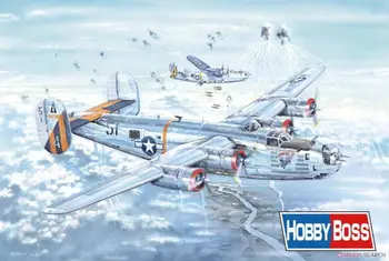 

Hobby Boss 83211 1/32 Plane Model Kit American B-24j Liberator Bomber Aircraft