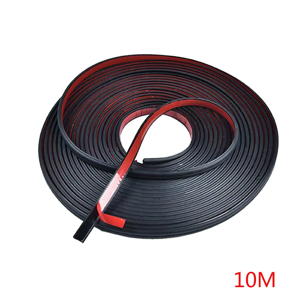 

10M L Shape Car Door Hood Trunk Trim Edge Moulding Rubber Weatherstrip Seal Strip 10M L Type Car Seal